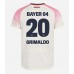 Bayer Leverkusen Alejandro Grimaldo #20 Bortedrakt 2025-26 Korte ermer